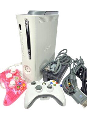 Microsoft Xbox 360 20GB Pro Matte White Video Game Console Gaming System *Tested
